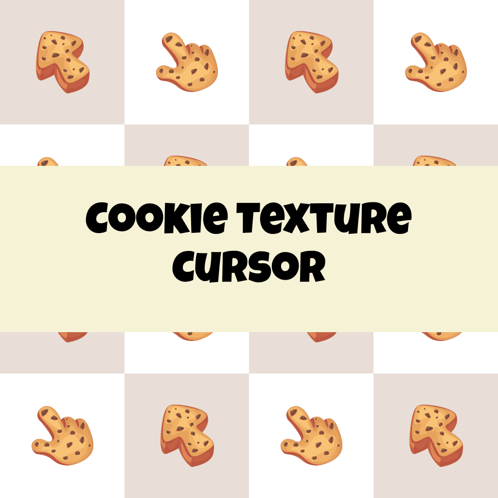 Preview Cookie Texture cursor custom cursor pack